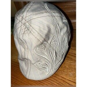 Goorin Bros. Embroidered Neutral Newsboy Scally Cap Kids babies Size X-small